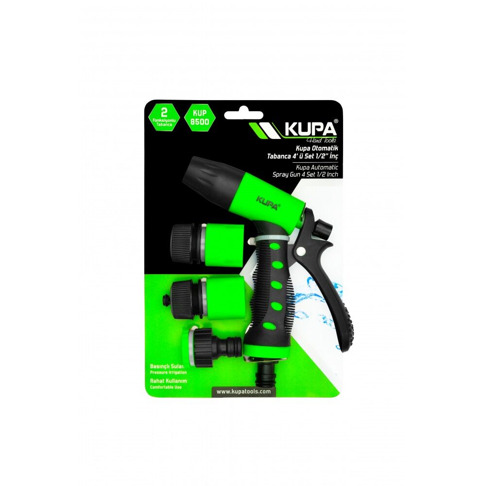 KUPA Tabanca 4'lü set 1/2 inç (Kup8500)