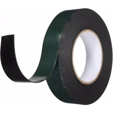 EGEBANT Çift Taraflı Güçlü Köpük Bant Sünger Bant 25mmx10mt